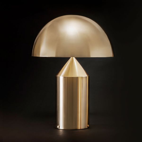  Oluce Oluce Atollo Table Lamp With Dimmer ø50cm Gold 