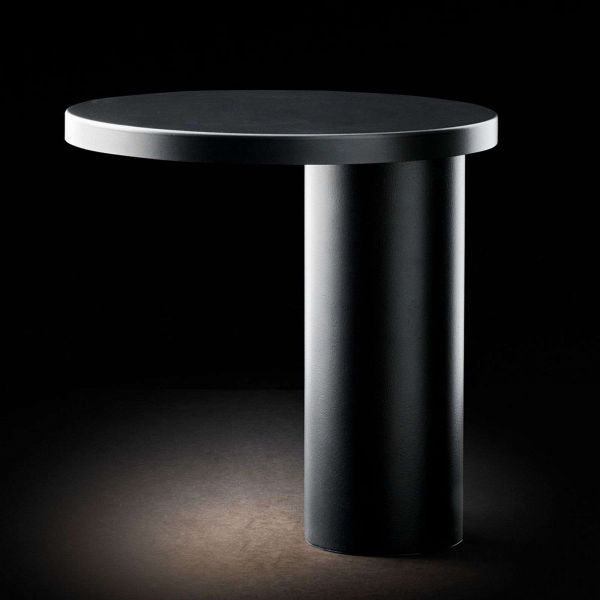  Oluce Oluce Cylinda Led Table Lamp Black 