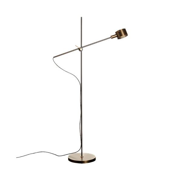  Oluce Oluce G.o. 352 Led Floor Lamp, Anodized Bronze 