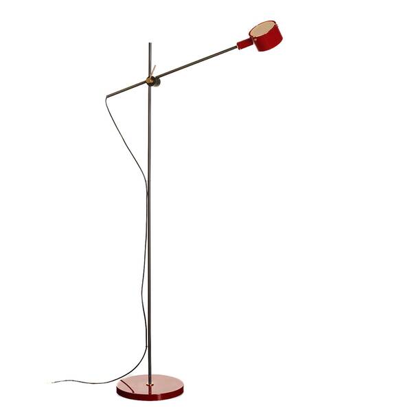  Oluce Oluce G.o. 352 Led Floor Lamp, Scarlet 
