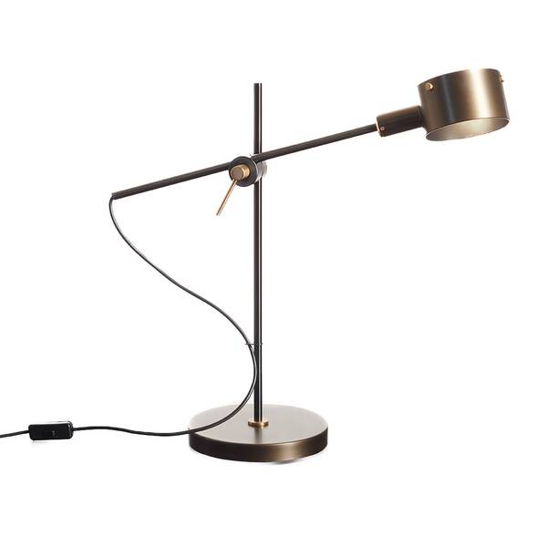  Oluce Oluce Go 252 Led Table Lamp, Bronze 