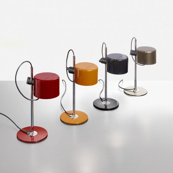  Oluce Oluce Mini Coupè Led Table Lamp, Bronze 