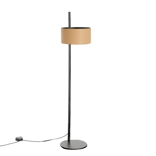  Oluce Oluce Parallel 396 Floor Lamp, Sand Leather 