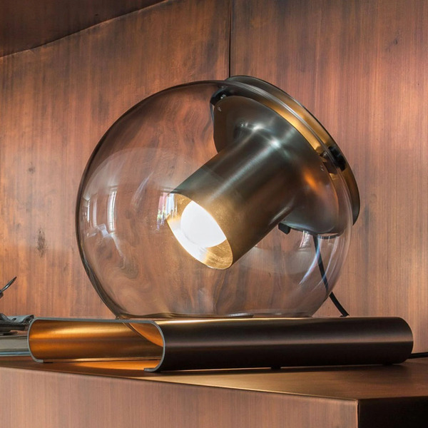  Oluce Oluce The Globe - Glass Table Lamp 