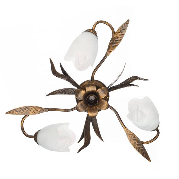  Onli Onli Sonia Ceiling Light, 3-bulb, Bronze 