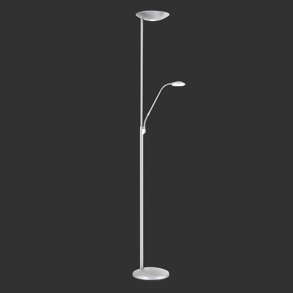  Orion Orion Cobra Led Uplighter With Nickel Reading Lamp 