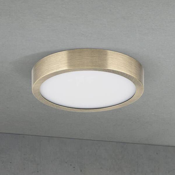  Orion Orion Led Ceiling Lamp Disc, Antique Brass Colour, ø 14 Cm, Cct 