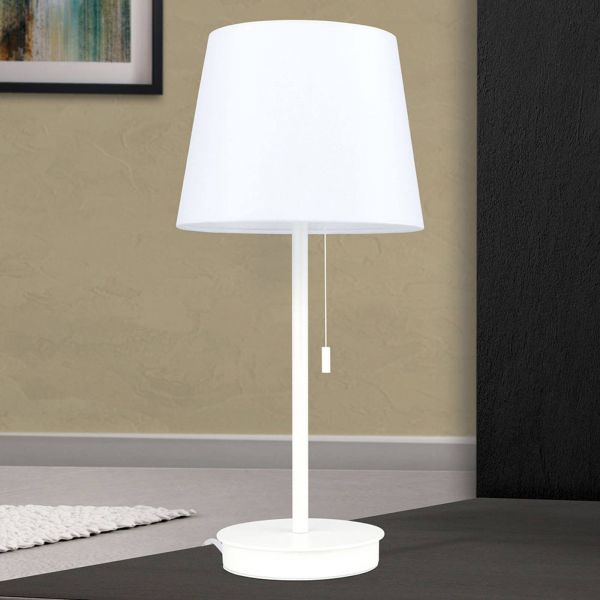  Orion Orion Ludwig Table Lamp With Usb Port White 