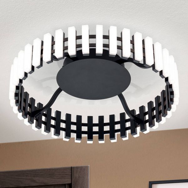  Orion Orion Mansion Led Ceiling Light, Black And White ø 43 Cm 
