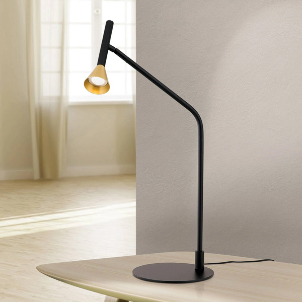  Orion Orion Odeon Led Table Lamp, Black, Adjustable 