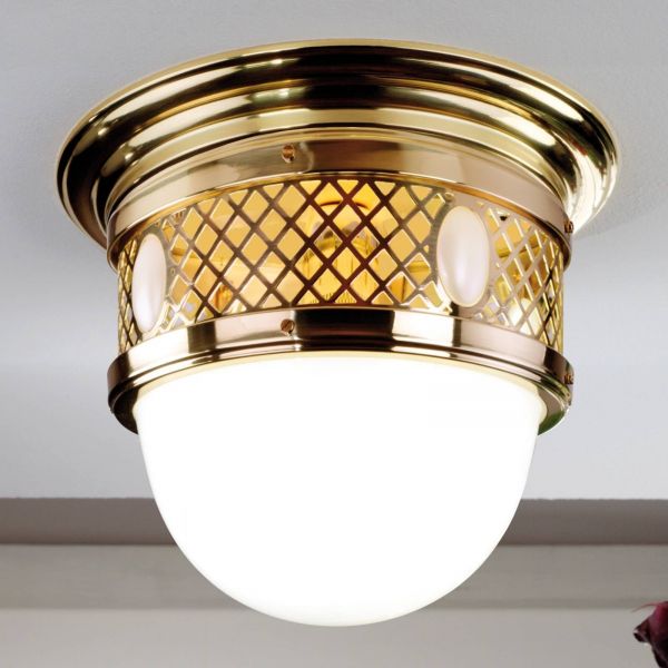  Orion Orion Old Vienna Ceiling Light, ø 30 cm, Brass 