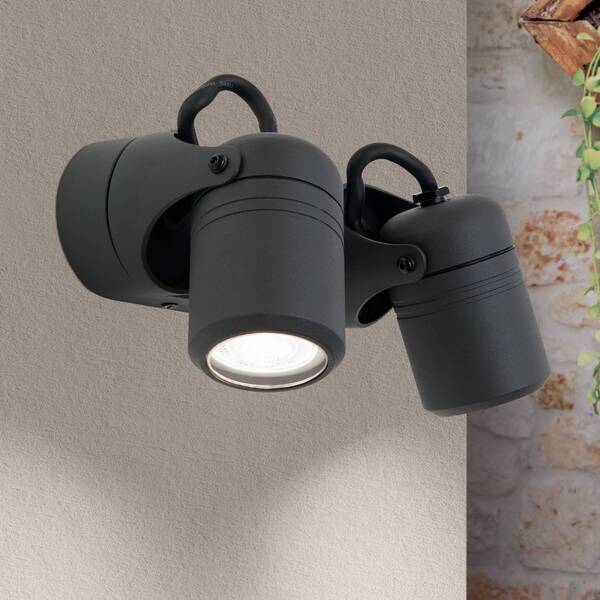  Orion Orion Vision Outdoor Wall Light, Pivotable, Two-bulb 