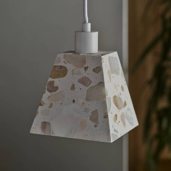  Osram Osram Decor Gleam Weight Hanging Light, Terrazzo, Beige, E14 