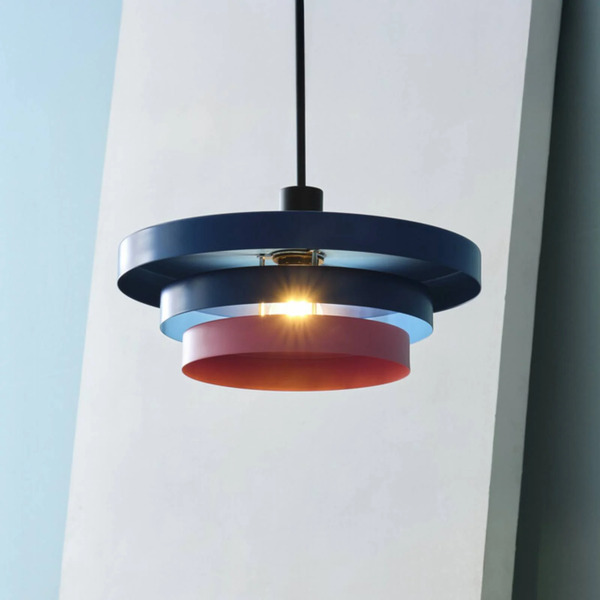  Osram Osram Decor Layers Pendant Light, Blue/pink, Steel, E27 