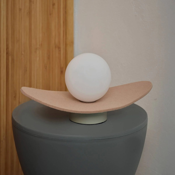  Osram Osram Decor Pearl Table Lamp, Beige, Felt, G9 