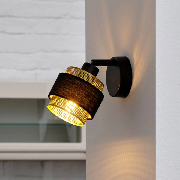  Osram Osram Decor Spot Hornet Ceiling Light, 1-bulb, Black/gold 