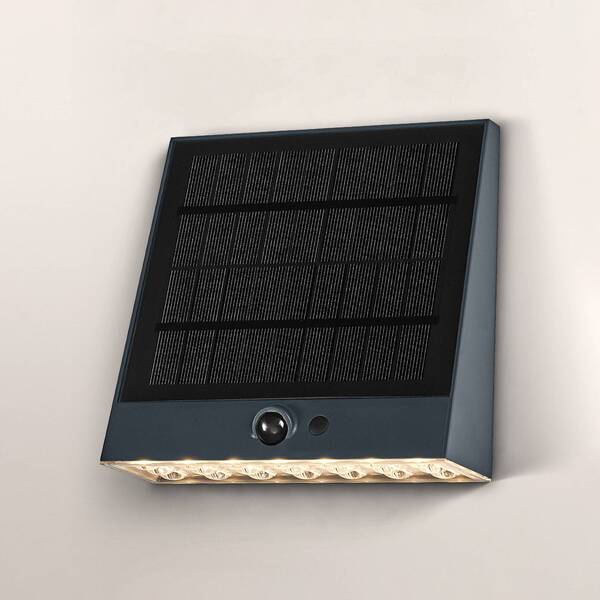  Osram Osram Endura Style Fin Solar Wall Light, Grey, Sensor, Ip54 