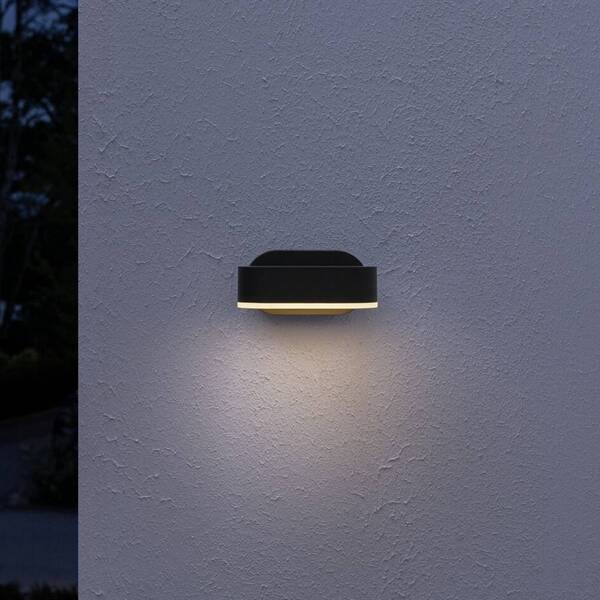  Osram Osram Endura Style Mini Led Outdoor Wall Lamp, Dark Grey, Ip44 