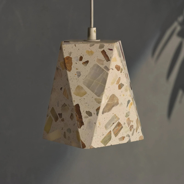  Osram Osram Hanging Light Decor Gleam Box, Terrazzo, Beige, E27 