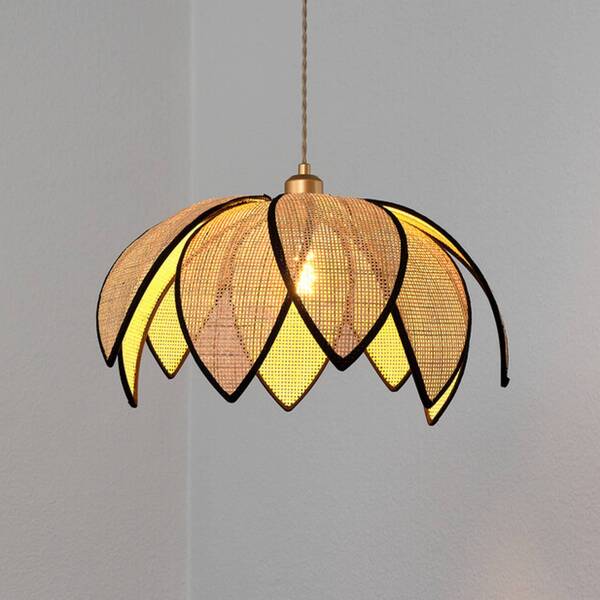 Osram Osram Hanging Light Decor Rattan Lotus, ø 48 Cm, Beige, E27 