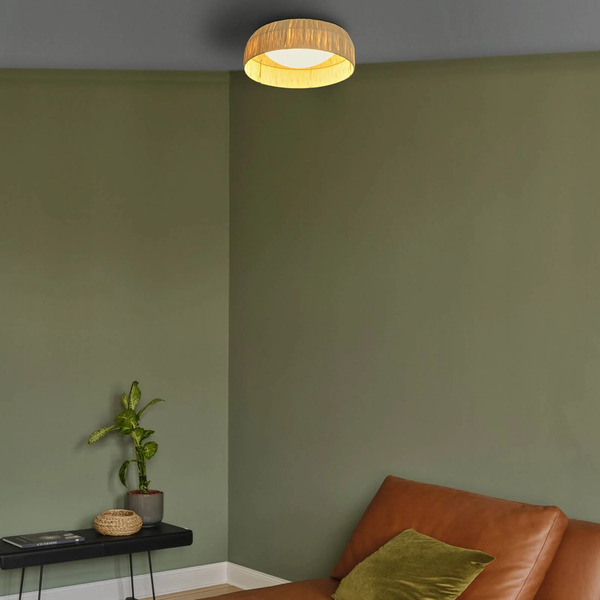  Osram Osram Led Ceiling Lamp Decor Bamboo Paper, ø 40 Cm, Bamboo 