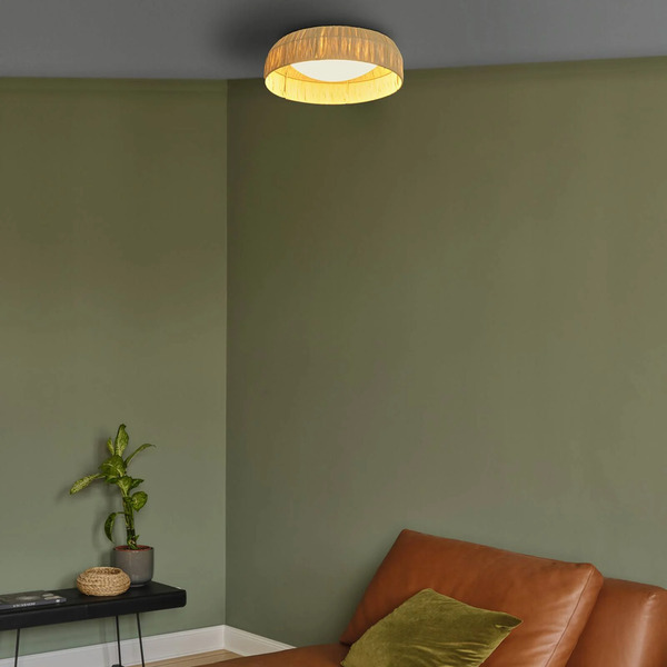  Osram Osram Led Ceiling Lamp Decor Bamboo Paper, ø 50 Cm, Bamboo 