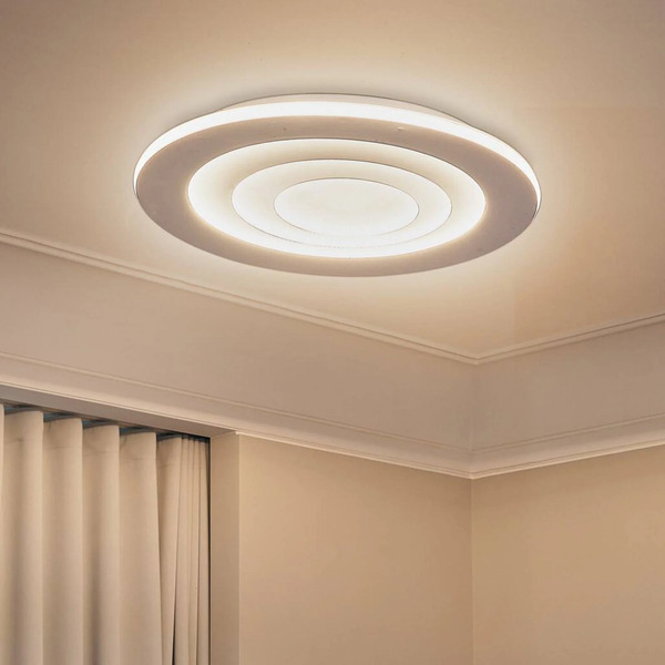  Osram Osram Led Ceiling Lamp Orbis Spiral Round, ø 69 Cm, White 63 W 