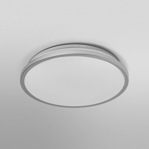  Osram Osram Orbis Dublin Led Ceiling Light, ø 30 Cm, Silver Metal 