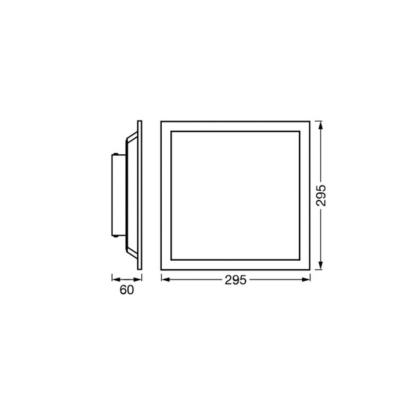  Osram Smart+ Osram Smart+ Wifi Led Panel Planon Magic, White 30 Cm Rgb Cct 