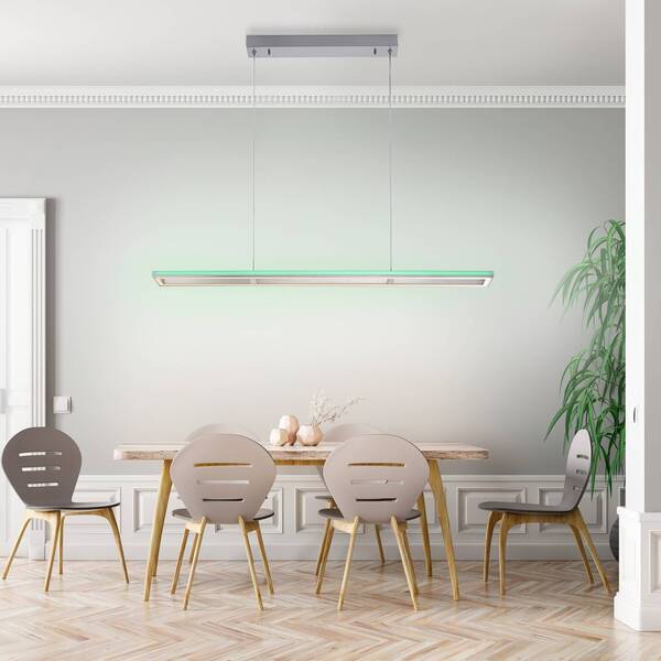  Paul Neuhaus Paul Neuhaus Helix Led Hanging Light, Remote 