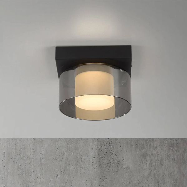  Paul Neuhaus Paul Neuhaus Led Ceiling Lamp Rika, ø 15 Cm, Glass, Dimmable 