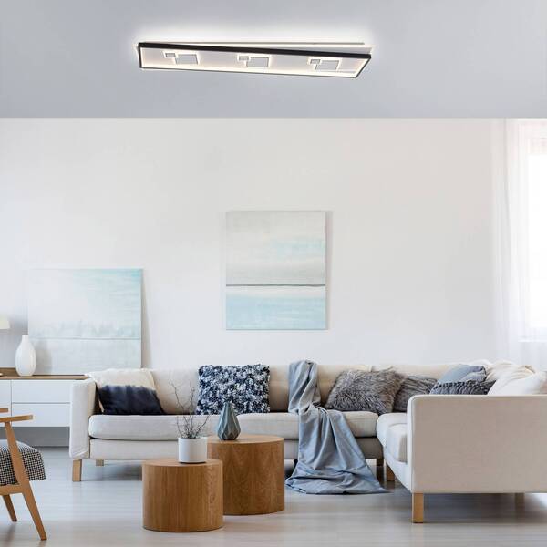  Paul Neuhaus Paul Neuhaus Mailak Led Ceiling Light, 97 Cm Long 
