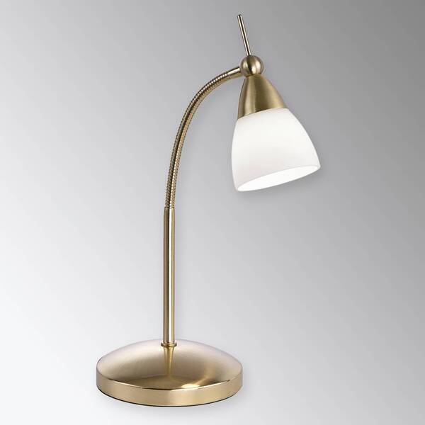  Paul Neuhaus Paul Neuhaus Table Lamp Pino, Brass, 45 Cm, Dimmable, G9 