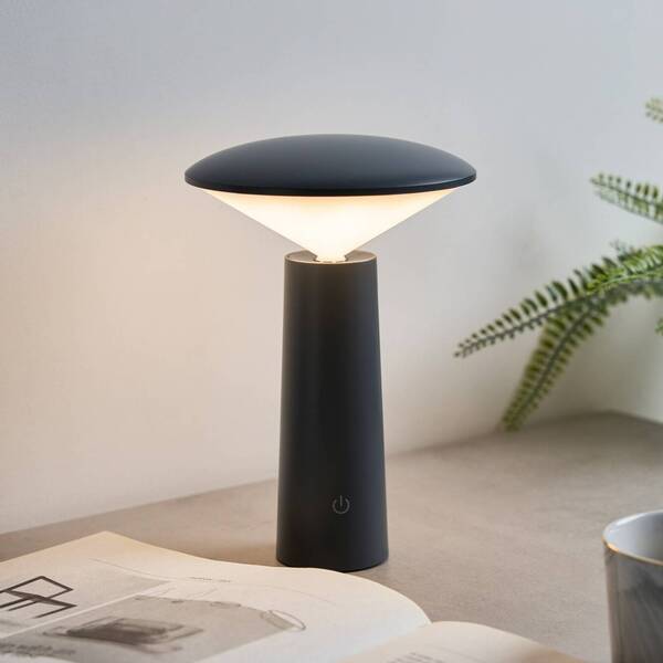  Pauleen Pauleen Adorable Spark Led Rechargeable Table Lamp, Grey, 21 Cm, Ip44 