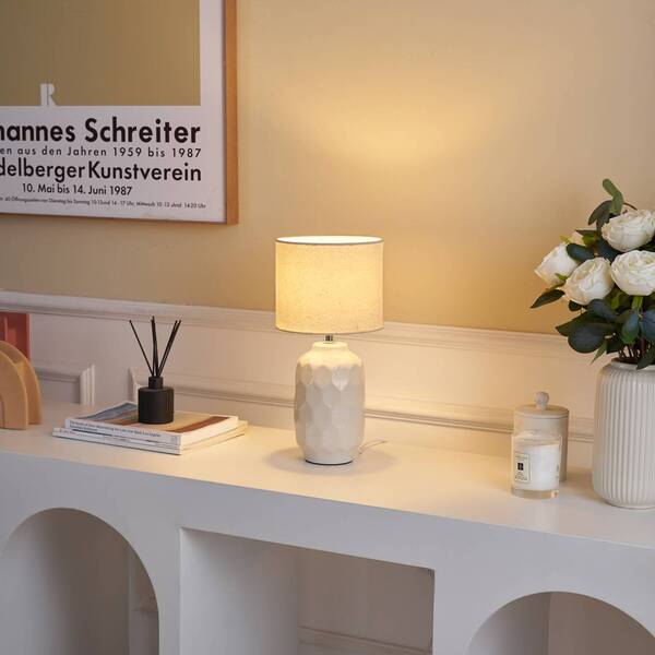  Pauleen Pauleen Charming Sparkle Table Lamp Cream/terrazzo 
