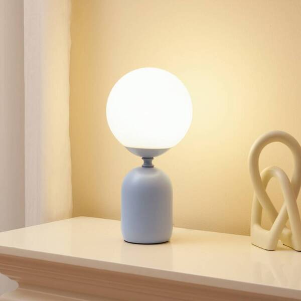  Pauleen Pauleen Glowing Charm Table Lamp, Blue, Height 30 Cm 