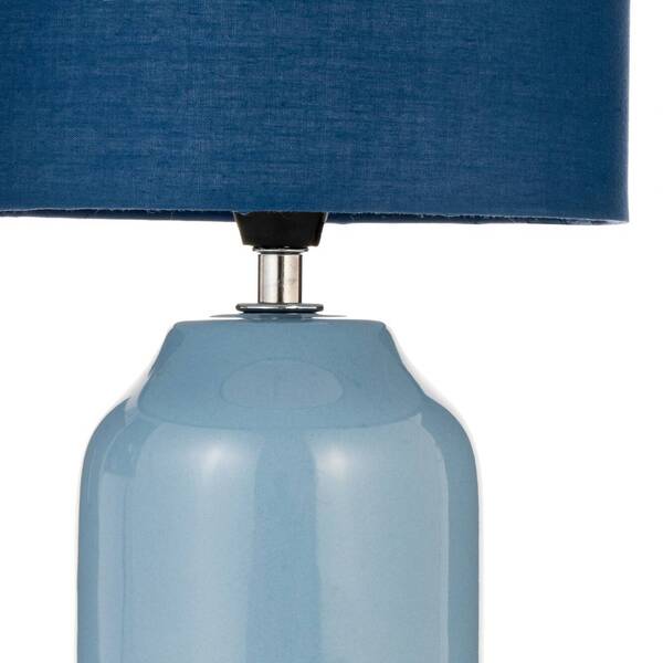  Pauleen Pauleen Sandy Glow Table Lamp, Blue/blue 