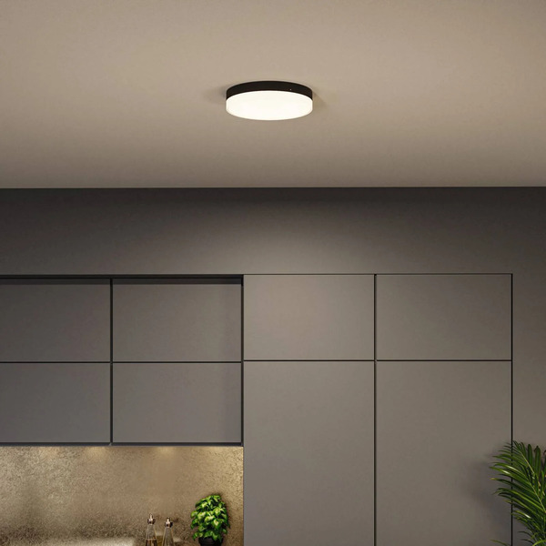  Paulmann Paulmann Amalie Led Ceiling Lamp, 3-step Dimmable, Black 