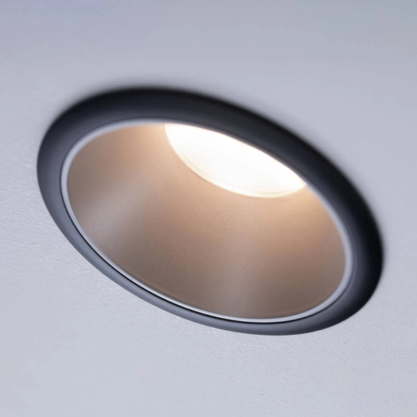  Paulmann Paulmann Cole Led Spot, Silver-black, Set Of 3 