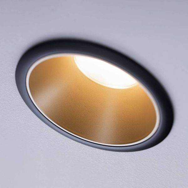  Paulmann Paulmann Cole Led Spotlight, Gold And Black 
