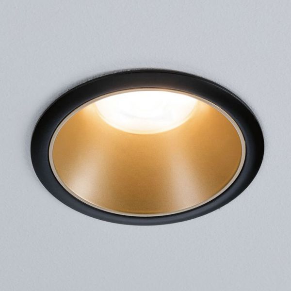  Paulmann Paulmann Cole Spotlight Gu10, Black/gold 