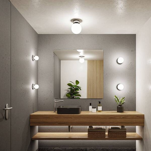  Paulmann Paulmann Gove Ceiling Light Ip44 G9 1-bulb Chrome 
