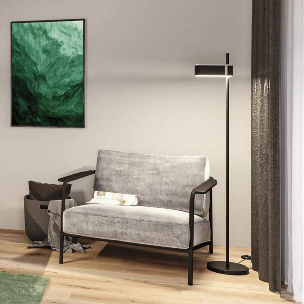  Paulmann Paulmann Led Floor Lamp Jagun, Anthracite, Felt, 3-step Dimmable 