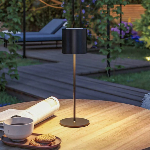  Paulmann Paulmann Led Rechargeable Table Lamp Tuni, Black, Plastic, Ip44 