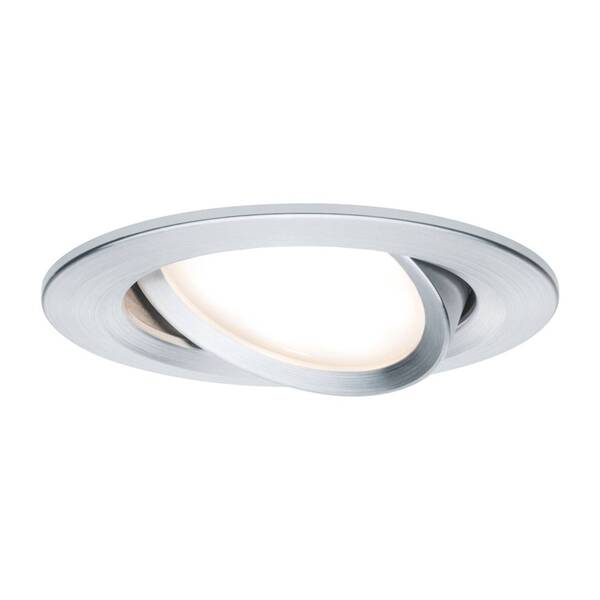  Paulmann Paulmann Nova Coin Spot Round Pivotable Aluminium 