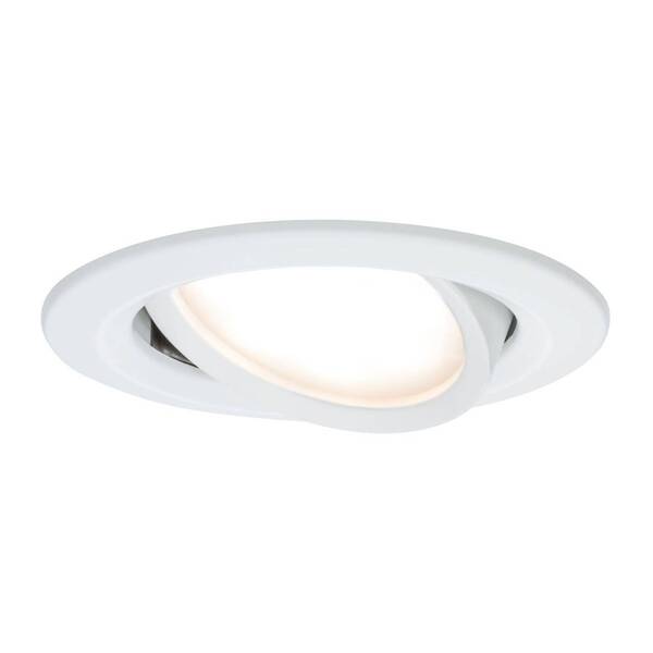  Paulmann Paulmann Nova Coin Spot Round Pivotable White 