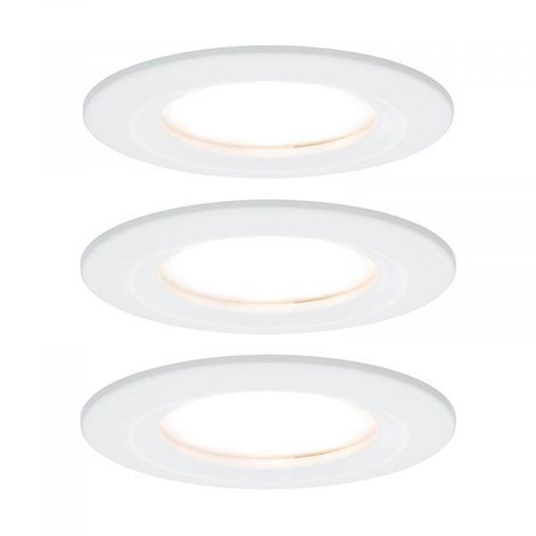  Paulmann Paulmann Nova Led Downlight 3x Rigid, Black 