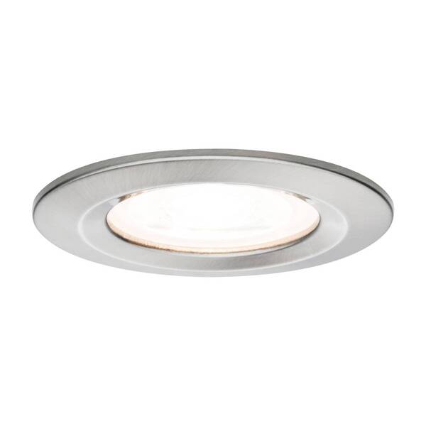  Paulmann Paulmann Nova Led Spot Round Ip44 Dimmable Iron 