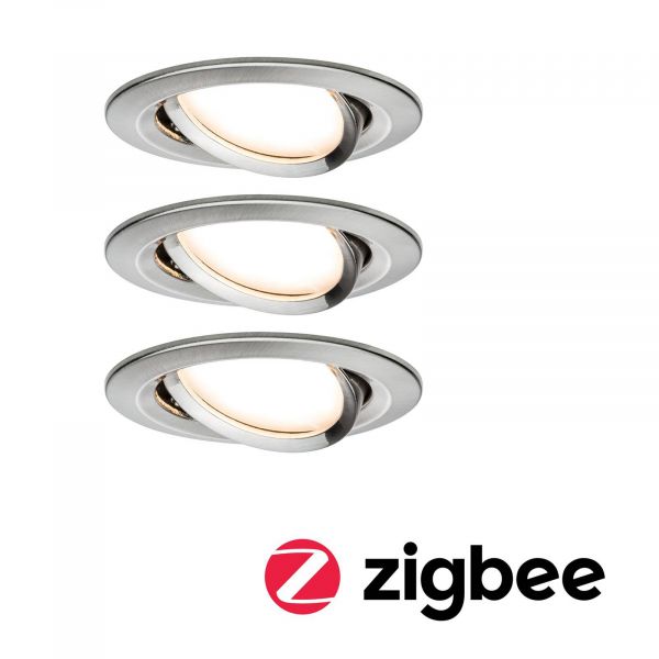  Paulmann Paulmann Nova Plus Spotlight, Set Of 3 2,700k 