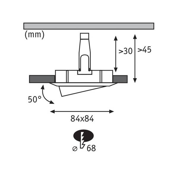  Paulmann Paulmann Nova Plus 3x Led Spot Angular Aluminium 